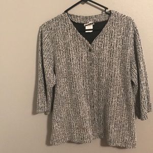 Black and White light weight jacket